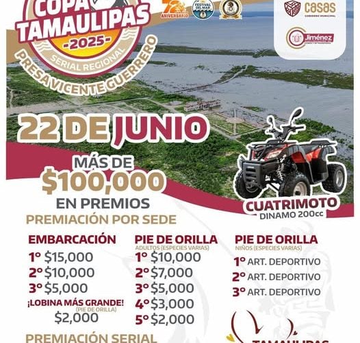 Padilla listo para recibir la tercera y última serie de la Copa Tamaulipas 2025